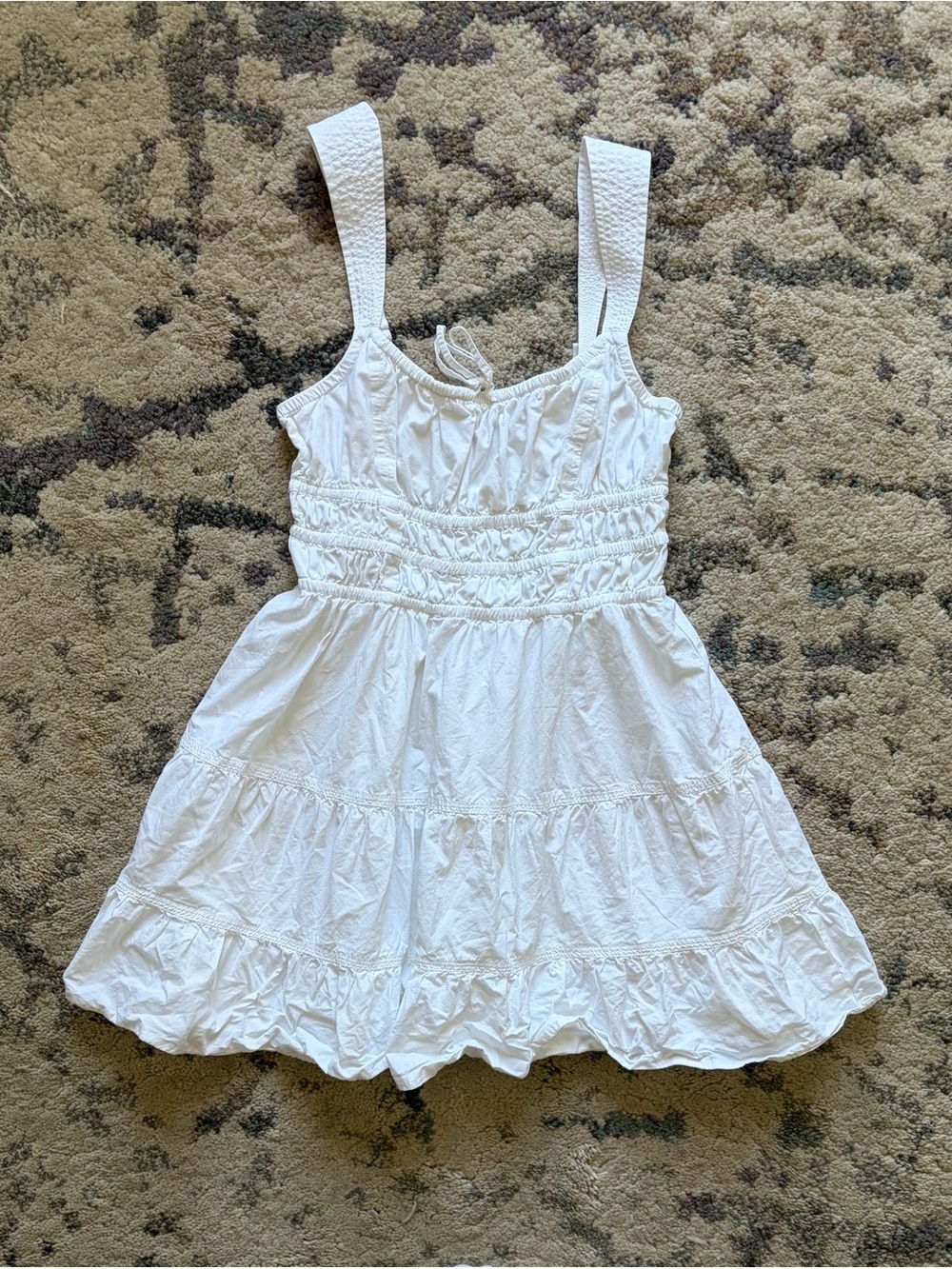 Aritzia Sunday Best Martine Poplin Dress in White - Picture 2 of 5